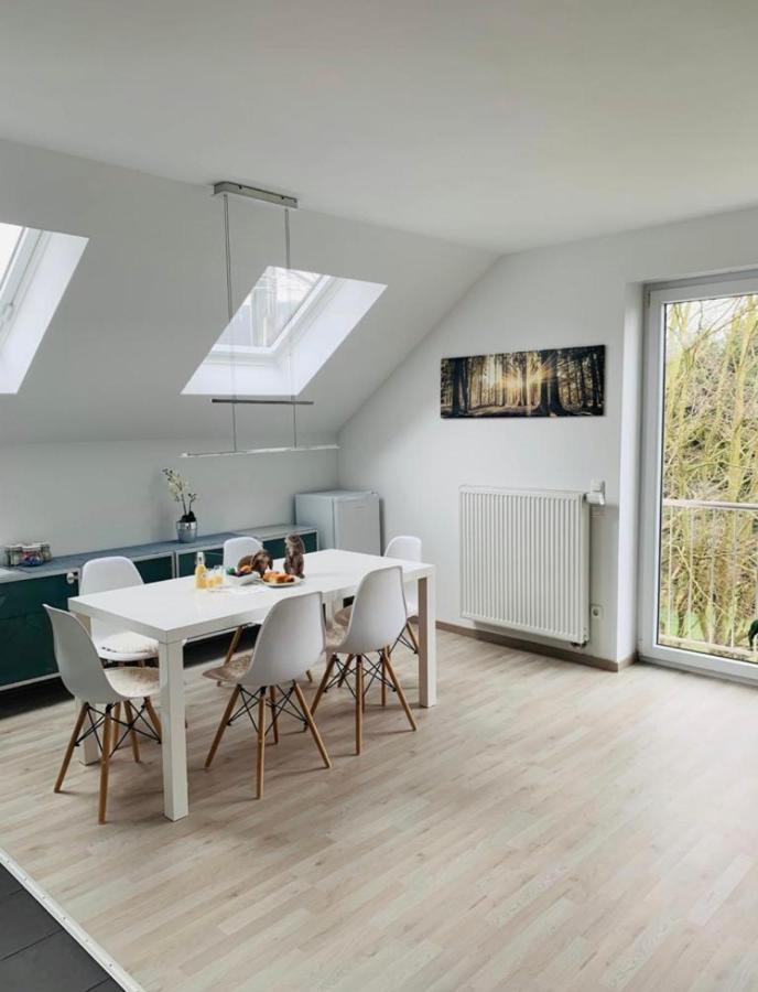 Haus Am Hang; Ferienwohnung Fernblick Stolberg (Rhineland) Exterior foto